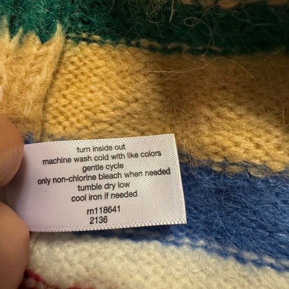 Lane Bryant Open Front Striped Cardigan 22/24 - Picture 10 of 10